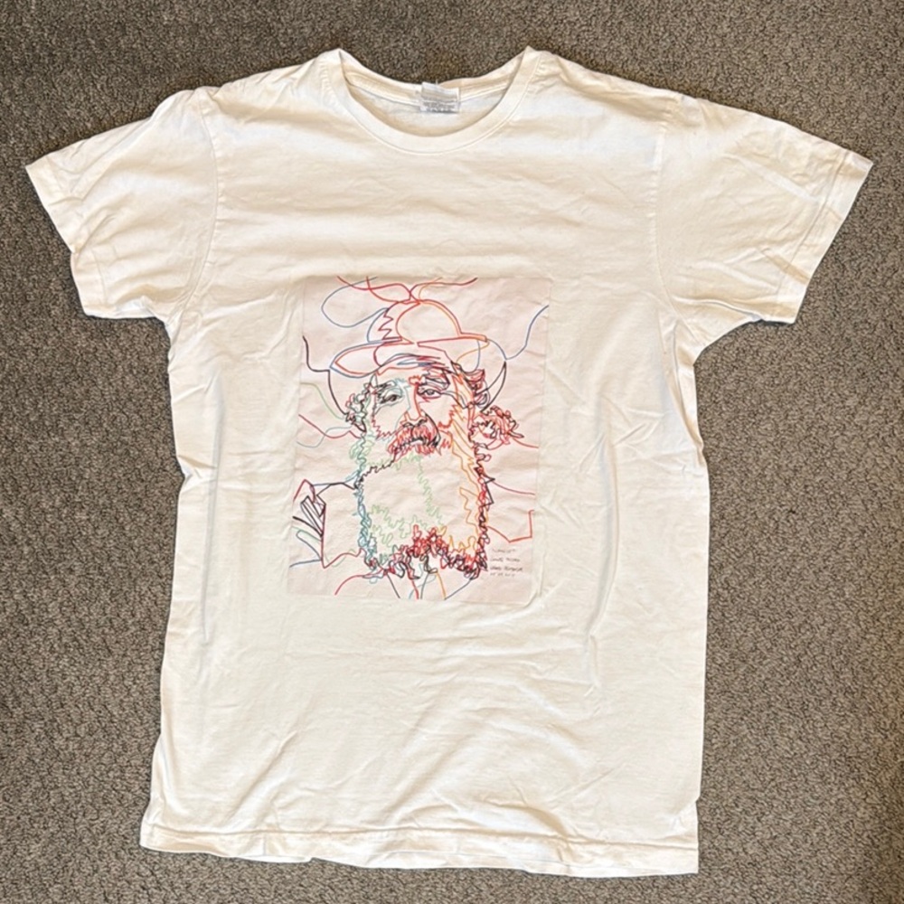 Artist Print Camille Pissarro White Graphic T-Shirt